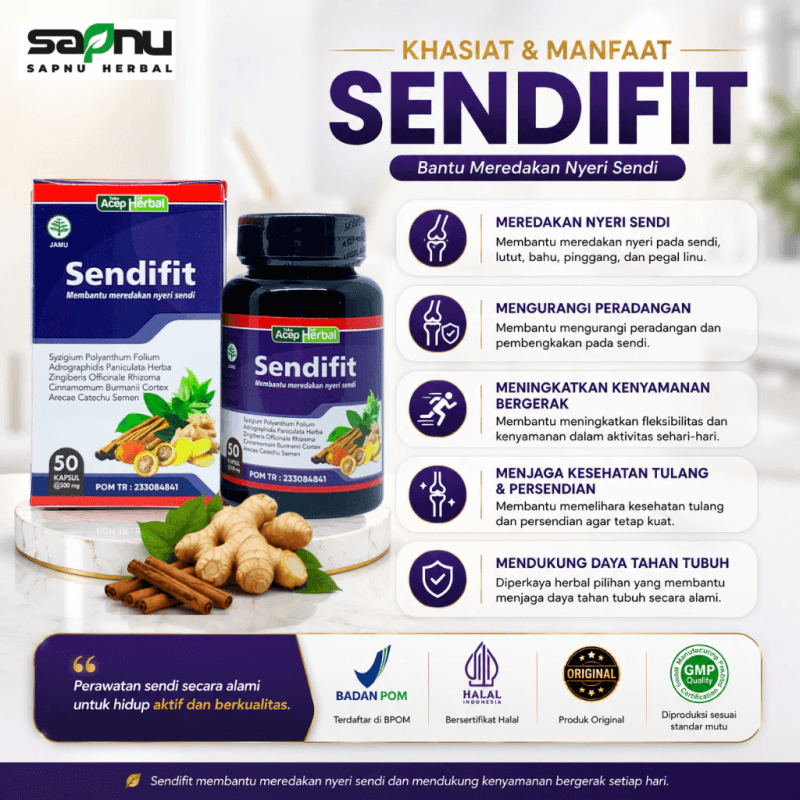 SendiFit Kapsul Solusi Masalah Tulang & Persendian foto 4
