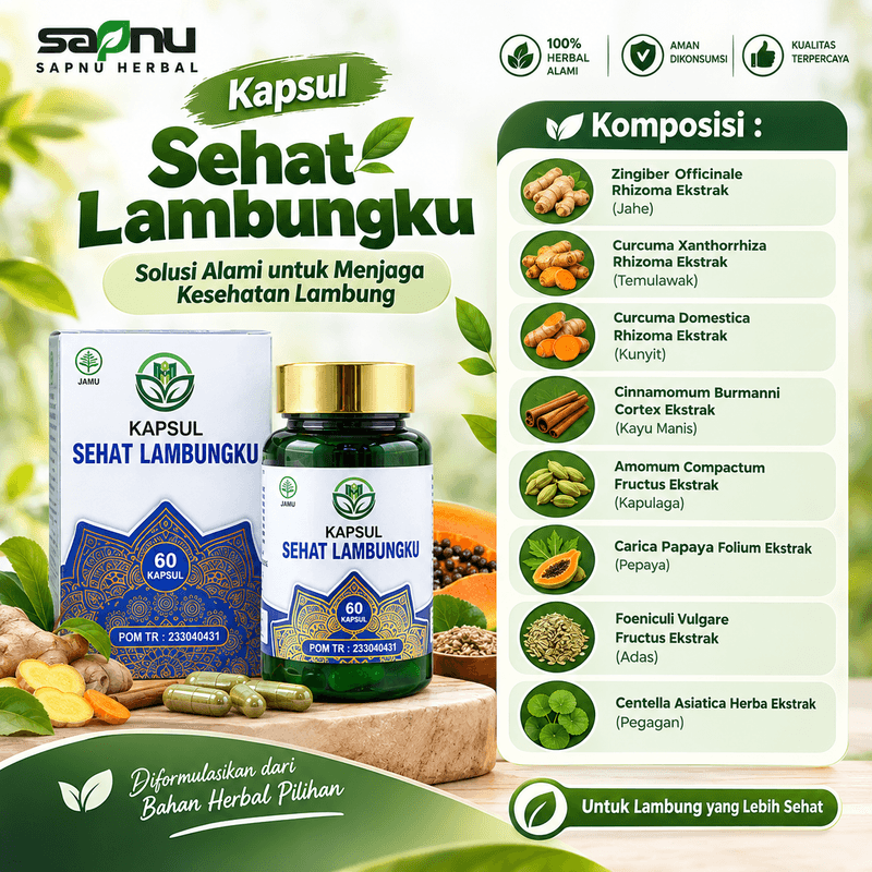 Kapsul Sehat Lambungku Isi 30 Kapsul foto 2