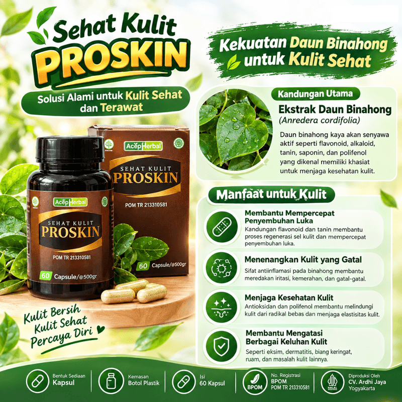 Proskin Kapsul Solusi untuk Kesehatan Kulit foto 2
