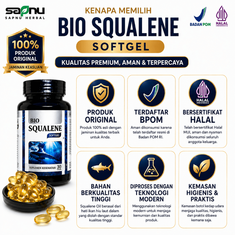 Bio Squalene Softgel foto 5