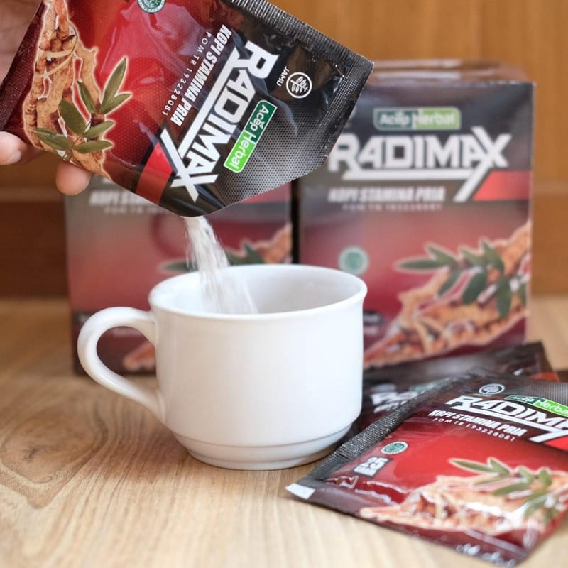 Kopi RadiMax Penambah Stamina Pria Dewasa